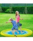 Splashin'kids 68" Sprinkle and Splash Play Mat Pad Toy for Children Infants Toddlers Boys Girls and Kids Perfect Inflatable Outdoor Sprinkler pad Watch Video Toys for 5year olds
