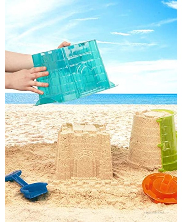 Battat – Sand Toys for Kids – 11pc Sandcastle Building Kit with Sand Molds and Shovel – Outdoor Sandbox Toys – Sand Castle Play Set – 3 Years +