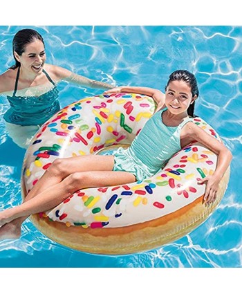 Intex 56263NP Sprinkle Donut Tube Toy Nylon A 39"99cm x 25cm