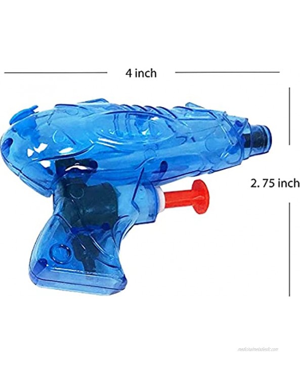 25 Piece Pool Beach Party Favor Water Guns Water Shooters Squirter Set