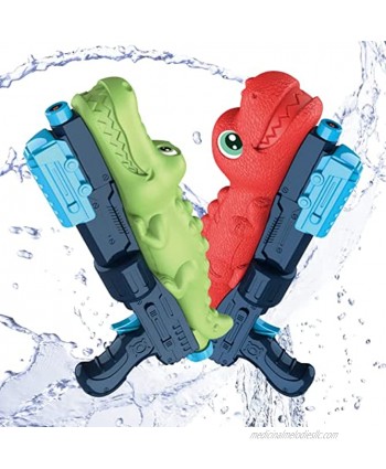 BEQOOL Water Guns for Kids,2 Pack Super Water Blaster Soaker Squirt Guns 800CC High Capacity Summer Gifts for Kids and Adult Swimming Pool Beach Play Toys