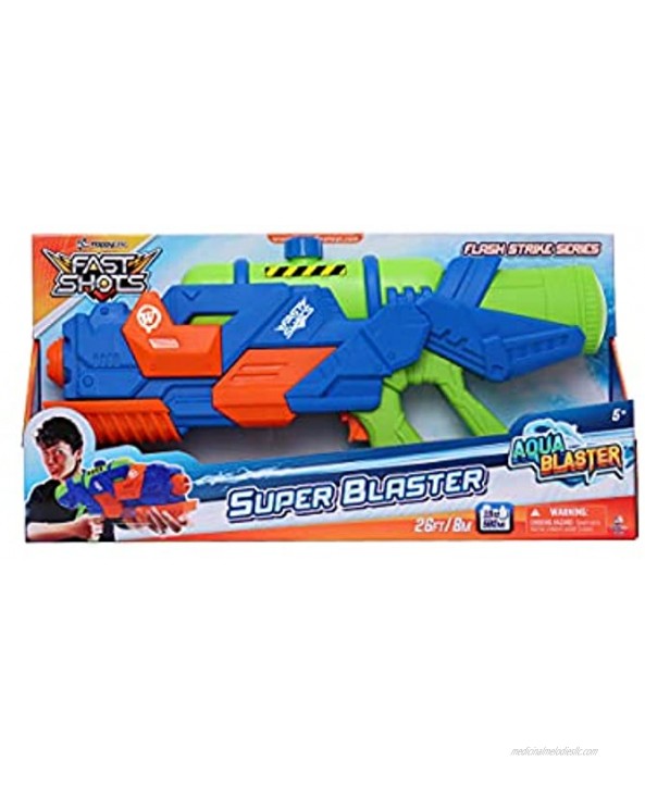 Fast Shots Water Gun for Kids Super Blaster Squirt Water Blasters Blast Water up to 26ft 19oz Water Tank All Ages Summer Fun Water Fights Super Soaker Toy