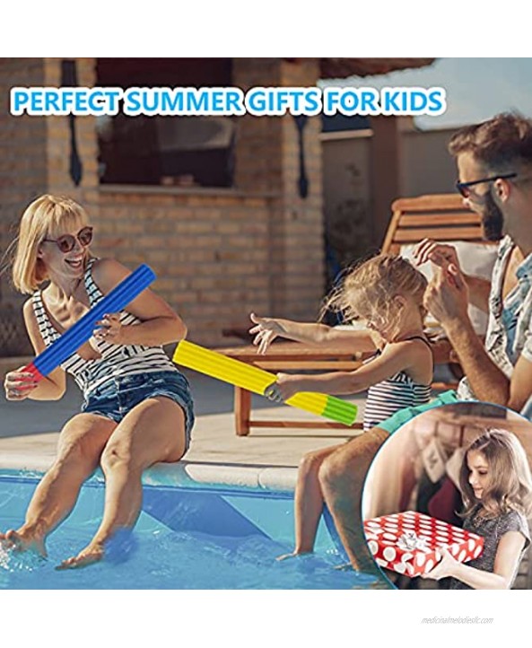 Grarg Water Guns for Kids 6 Pack Super Foam Squirt Guns for Toddlers Adults Water Soaker Blaster Shooters Set with Long Range Summer Outdoor Fighting Play Gifts Swimming Pool Beach Yard Party Toys