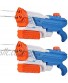 Mitcien Water Guns 3 Nozzles Big Power 1800CC 2 Pack for Kids Adults Water Squirt Gun Pool Toys for Teenage Boys Girls Water Fight