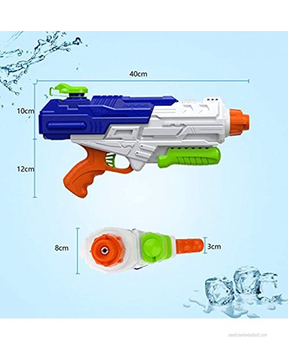 Squirt Guns Water Blaster for Kids 1250CC Water Guns 2 Pack Water Shooter 36 FT Range for Adults Outdoor Swimming Pool Water Playing Toys Boys Girls Children