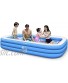 AKASO Inflatable Swimming Pools 118" X 71" X 22" Blow Up Swimming Pools for Kids Adults Children Toddlers Full-Sized Inflatable Kiddie Pools Wear-Resistant Garden Backyard Water Party