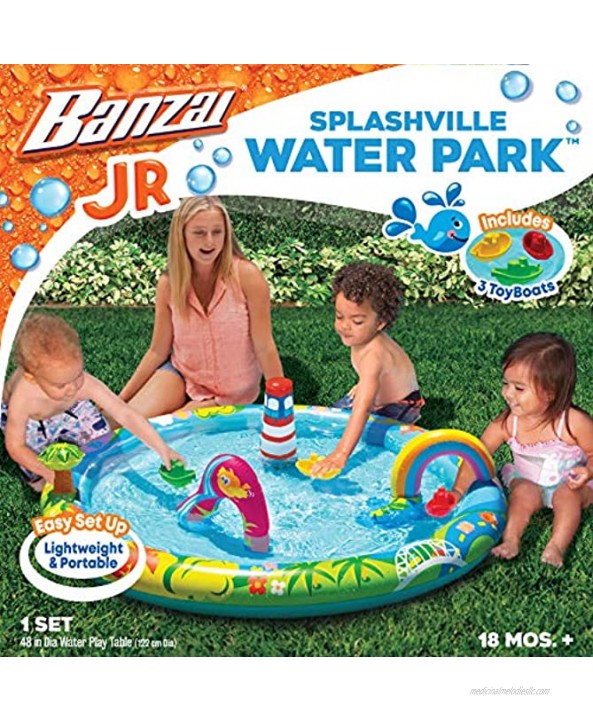 BANZAI Splashville Water Park Toy