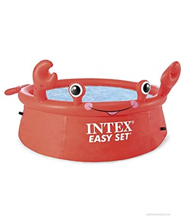 Intex 26100 Happy Crab Easy Set Above Ground Pool 6 Feet