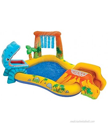 Intex Dinosaur Inflatable Play Center 98in X 75in X 43in for Ages 2+