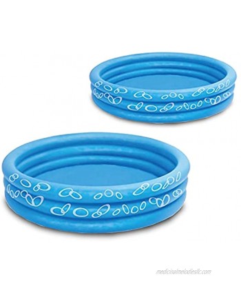 Sea Blue Inflatable Kiddie Pool- Double Pack