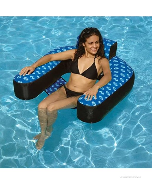 Solstice by Swimline Designer Loop Lounge Pool Float