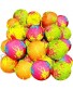 24 Pack 1.9" Water Splash Balls,Reusable Water Balloons,Absorbent Soaker Water Balls for Kids,Summer Beach Swimming Pool Party Favors,Kids Pool Toys,Outdoor Water Activities for Kids