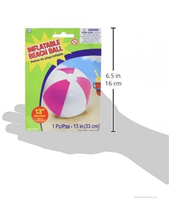 Amscan 391944 Inflatable Beach Ball | Party Favor | 1 piece