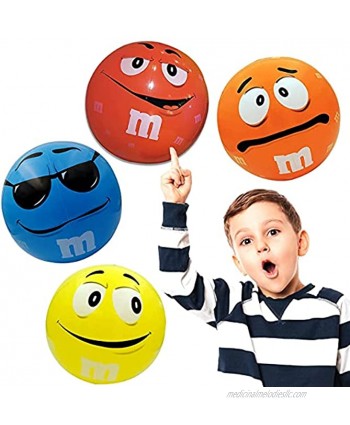 Inflatable Colorful Beach Ball Set Swimming Pool Floats floatie for Summer Party Decoration Funny floties Water Play Set of 4