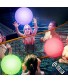 Sosation Pool Toys 16 Inch Inflatable LED Glow Beach Ball Glow Light Up Beach Ball with Remote Control 13 Colors RGB Light Glow in The Dark Ball for Beach Pool Party Indoor Outdoor 2 Pieces