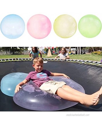 Wubble Bubble Ball Toy for Adults Kids Inflatable Water Ball Beach Garden Ball Soft Rubber Ball Outdoor Party 47in