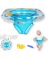 Baby Floats for Pool Baby Swimming Ring Floats with Safety Seat for Baby of 6-18 Months- Blue