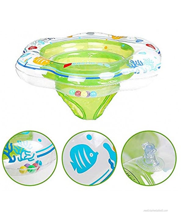Baby Floats for Pool,Baby Swimming Float Ring Inflatable Floating Ring with Safe Seat Double Airbag Bath Water Beach Toys Swim Training for 3-36 Months Kids Toddler Boys GirlsBlue