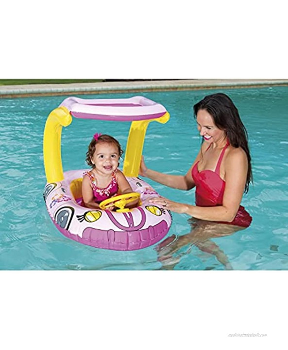 Bestway International Ltd H2OGO! UV Careful Kiddie Car Float Pink