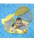 HECCEI Add Tail Newest Mambobaby Baby Float with Sun Canopy Global Limited EditionYellow