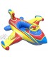 HSOMiD Inflatable Airplane Baby Kids Toddler Infant Swimming Float Seat Boat Pool Ring D Type