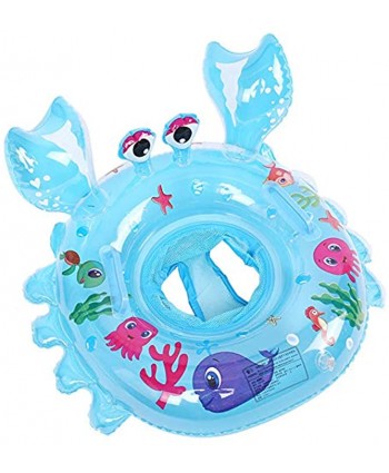 JIDONGF Pool Floats for Baby Toddlers Inflatable Float Raft Water Swimming Ring Floating Boat for Kids -Crab