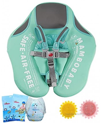 Mambobaby Float Non-Inflatable Baby Pool Float Solid Infant Pool Floats Swim Trainer for 3-24 Months Toddlers