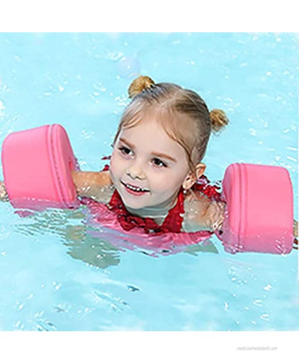Non-Inflatable Kids Arm Wings Toddler Swimming Float Swim Aid Vest for Toddlers and Kids 30 to 66lbs,Detachable Arm Rings