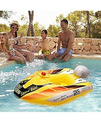 Pool Floats for Toddlers-Giant Inflatable Boat Pool Float，Pool Rafts for Baby Swim&Summer Pool Party Decorations