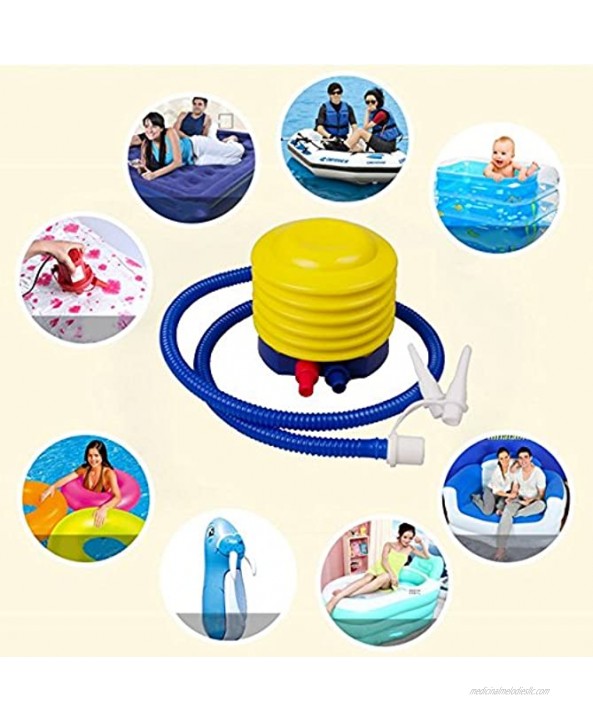 SUPOW Foot Air Pump Balloon Swimming Inflatable Toy Yoga Ball Inflator Inflates and Deflates Pump