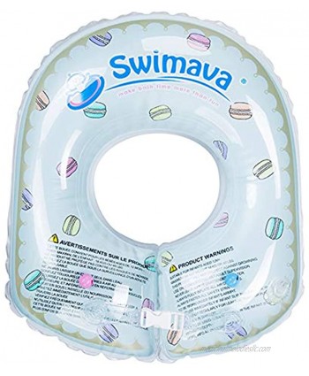 Swimava U-Shape Baby Swimming Float for Bathtub and Pools Macaron