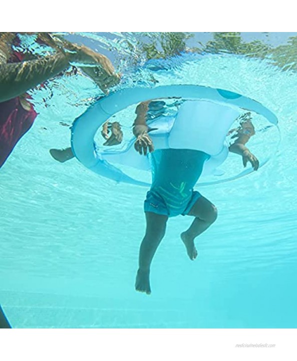 SwimWays Toddler Spring Float for Swimming Pool Blue