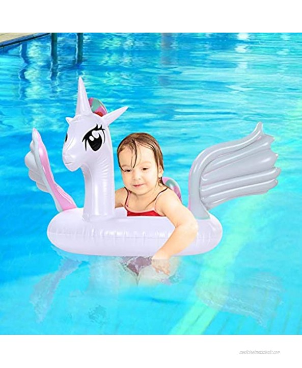 Zobire Baby Pool Float Unicorn Toddlers Floaties Infant Swimming Float for Kids Age 3 Months to 3 Years Old