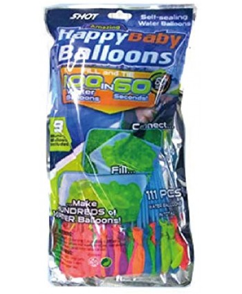 111 Rapid Filling Self-Sealing Water Balloons