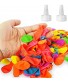 500 PCS Water Balloons with Refill Kits Latex Bulk Balloons for Water Sports Fun Summer Outdoor Water Games
