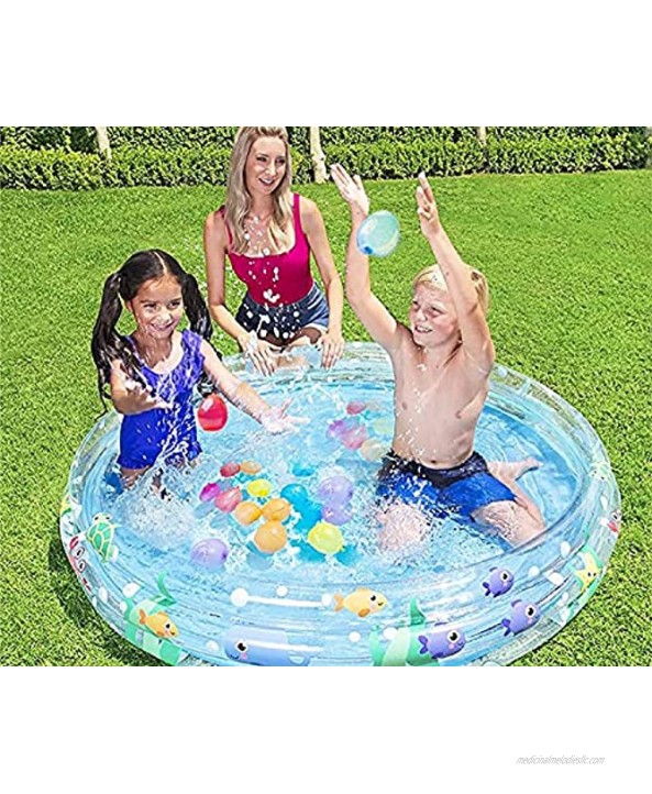550 PCS Water Balloons with Refill Kits Latex Later Bomb Balloons Splash Fun Summer Outdoor Party Supplies for Kids and Adults