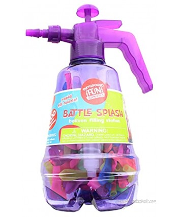 Anker Play Battle Splash Water Balloon Pump with 200 Balloons | Purple