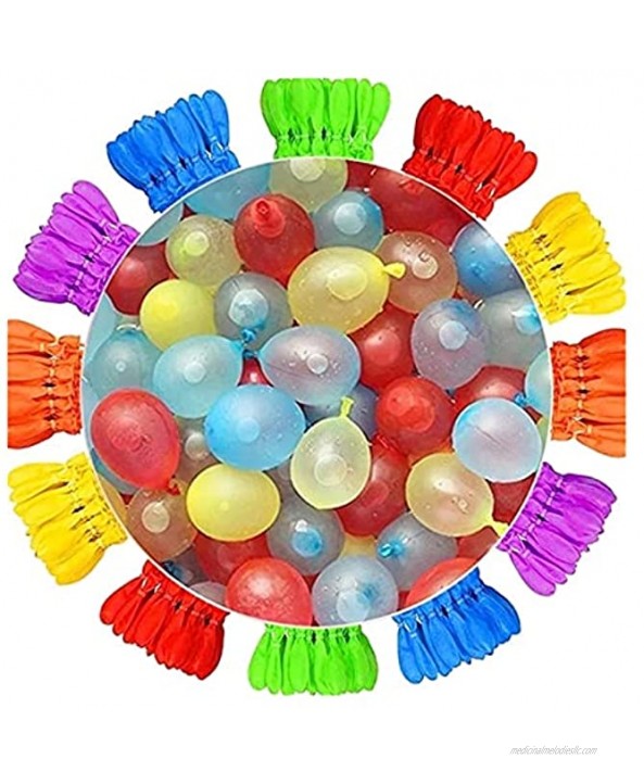 Balloons 1110Pcs Water Balloons Quick Automatic Knotting Water Bombs Latex Balloon Summer Outdoor Beach Children Water War Game Party Color : A