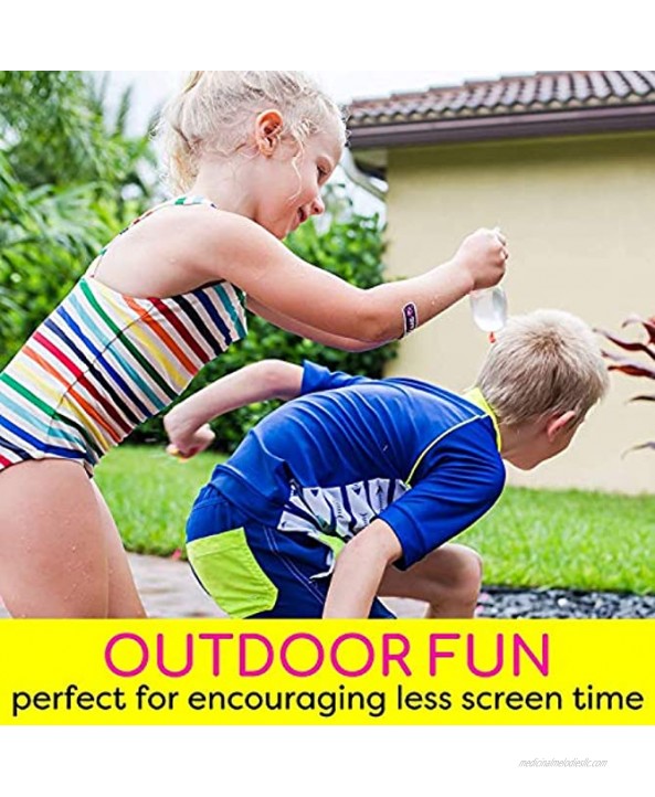 FEECHAGIER Water Balloons for Kids Girls Boys Balloons Set Party Games Quick Fill 592 Balloons for Swimming Pool Outdoor Summer Funs NH4