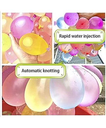QUOLT Water Balloons Party Games for Kids Boys Girls 16 Bunches 592 Quick Fill Self Sealing Water Balloons for Swimming Pool Outdoor Summer Pool Splash Fun Toys for Adult Pressure Relieving