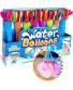Toyzabo Water Balloons Quick Fill Bunch of Water Balloons Bulk Water Toys Rapid Fill Water Balloon Bunch Great Water Toy Water Balloon Filler Splash Out Fun 296 Water Balloons in 160 Seconds