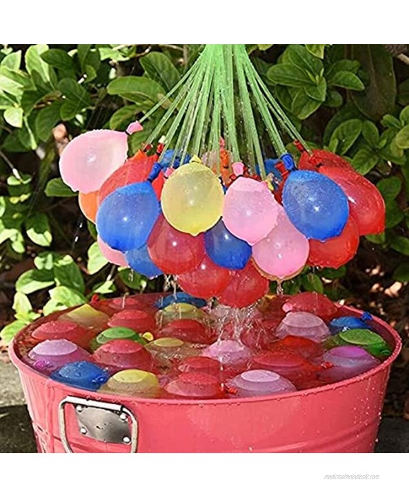 Water Balloons for Kids Boys Girls Adults 333 Pcs Water Balloons Quick Fill for Summer Party Splash Fun Swimming Pool Toys Water Balloon Self Sealing333 Balloons