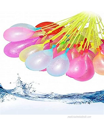 ZHZH water balloon suit party game fast water injection 555 boys and girls adult party swimming pool and fast water balloon latex instant water bomb fighting game package 13*11in