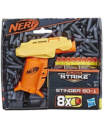 Nerf Alpha Strike Stinger SD-1 Toy Blaster Includes 8 Official Nerf Elite Darts for Kids Teens Adults