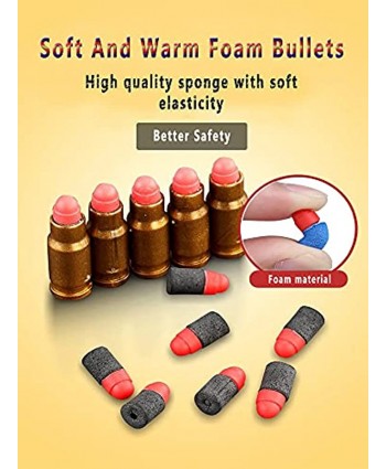 Upwsma Soft Bullet Toy Gun a Safe Soft Bullet That Will Not Harm The Human Body Simulates Real Manual Loading and is a Cool Toy That Exercises Children’s Physical Coordination（Red）