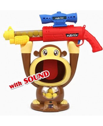 N\C Sniper Bullet Gun Pistol Toy Soft Bullet Toy Party Game Brown