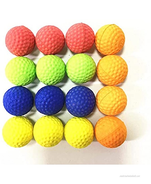Popper Soft Balls 100 Pieces 2.2 cm Shooting Game EVA Replacement Foam Ball Soft Bomb Soft Foam Balls cat and Dog Toys Decorative Objects