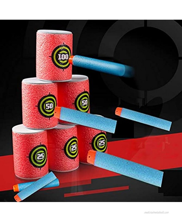 Wowang 300 Darts Refill Pack Blaster Compatible Bullets Ammo for Nerf N-Strike Elite Series