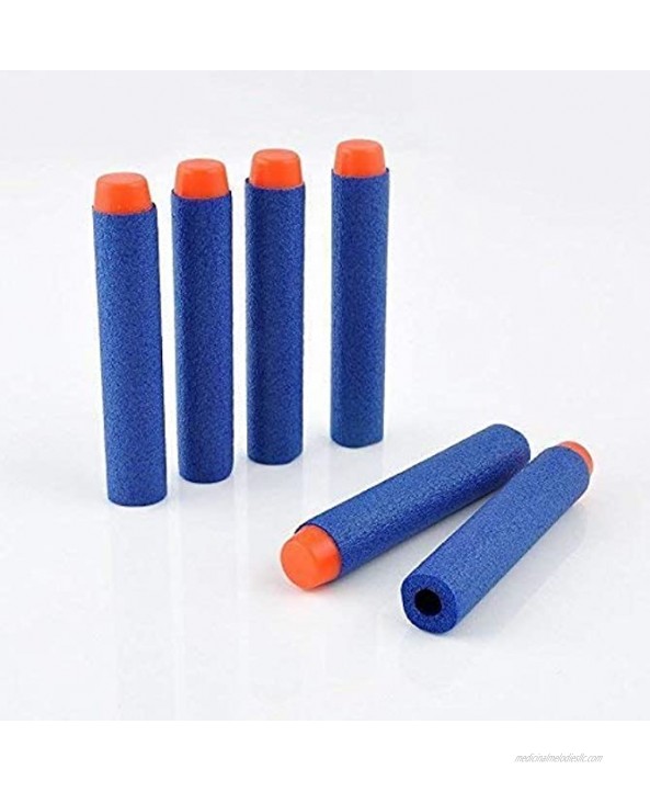 Y-SPACE Refill Bullets 200 Darts Compatible for Nerf Elite Series Standard Blue
