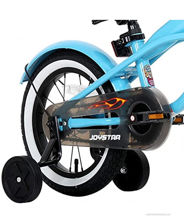 JOYSTAR 12 14 16 Kids Cruiser Bike with Training Wheels for Ages 2-7 Years Old Girls & Boys Toddler Kids Children Bicycles